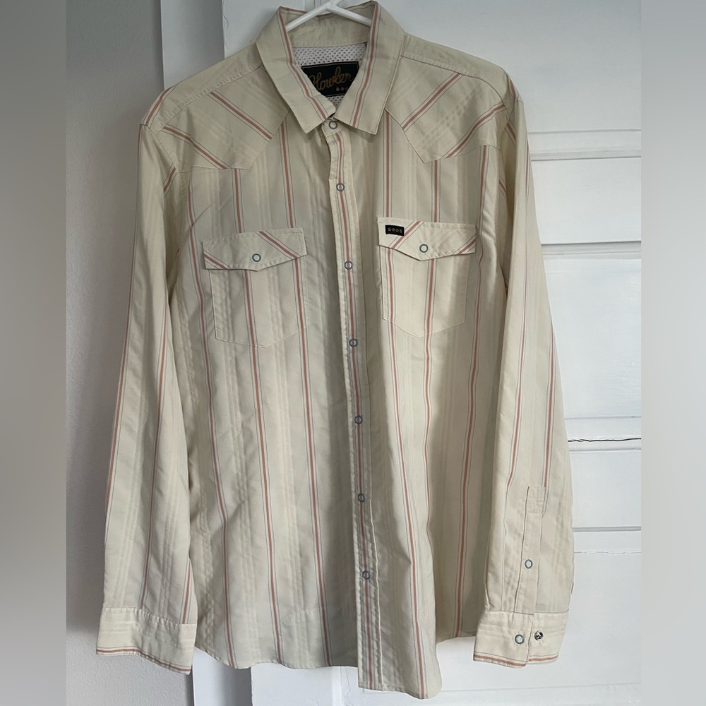 Men’s Howler Bros snap western shirt